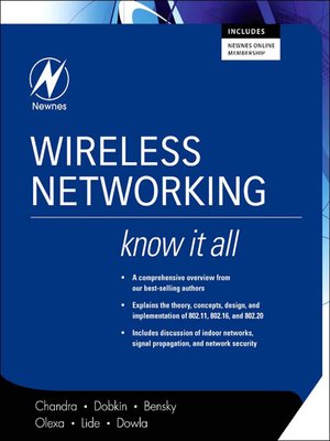 cover image of Wireless Networking